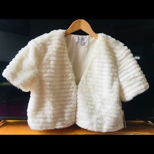 Faux fur Jessica Simpson jacket